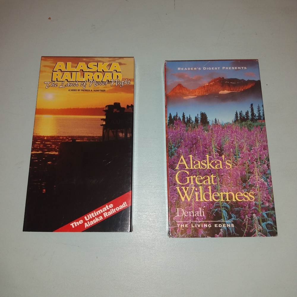 Vintage Alaskan VHS Travel Videos